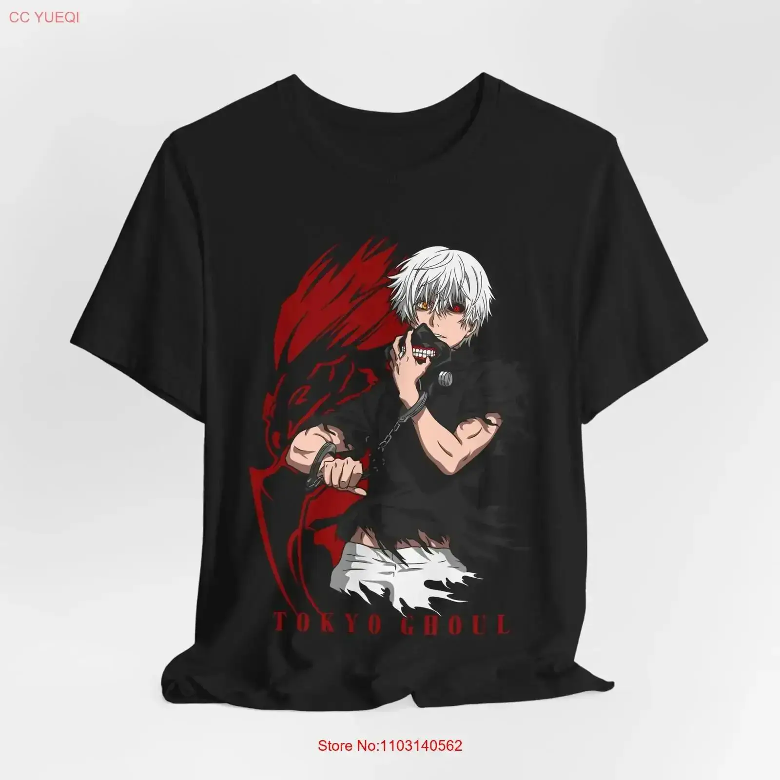 Anime Merchandise Shirt - Tokyo Ghoul Anime Tişörtü Fan Ürünleri