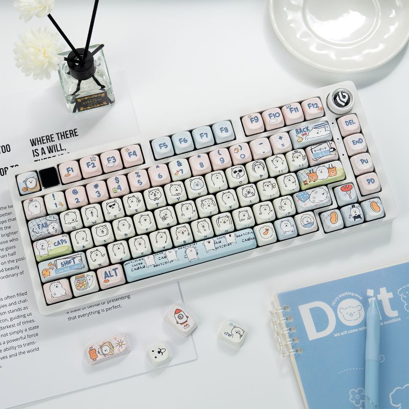 Keycap Artisan Anime - Sevimli Kız Çocukları İçin MOA Şaka