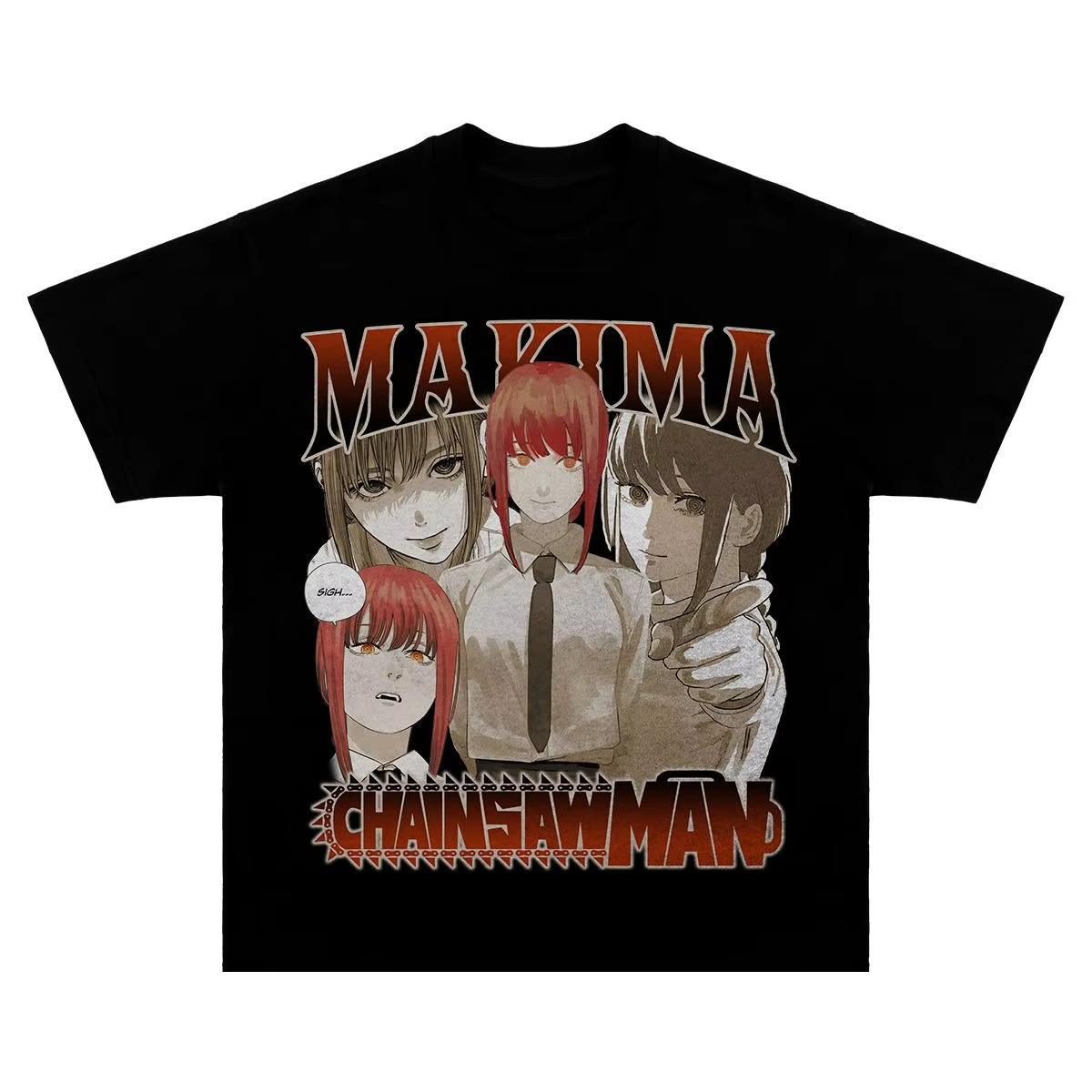 Anime Merchandise Shirt - 2025 Japon tarzı İşbirliği Chainsaw Man