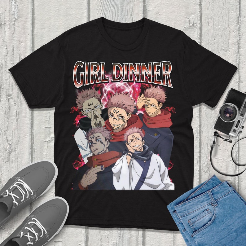 Anime Merchandise Shirt - Sukuna Jujutsu-Kaisen T-Shirt Streetweed Premium Kalite