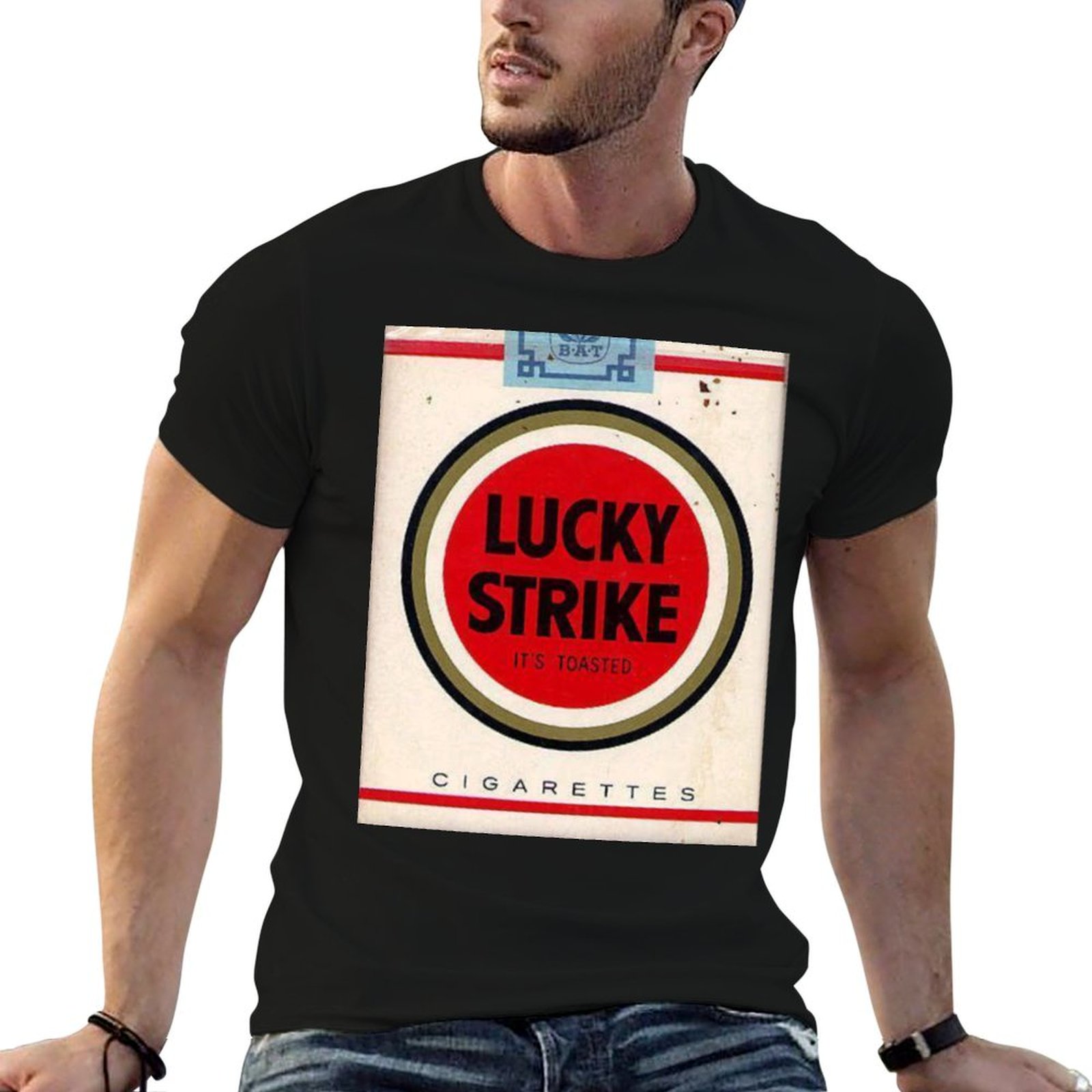 Anime Merchandise Shirt - EN ÇOK SATAN Lucky Strike Merchandise