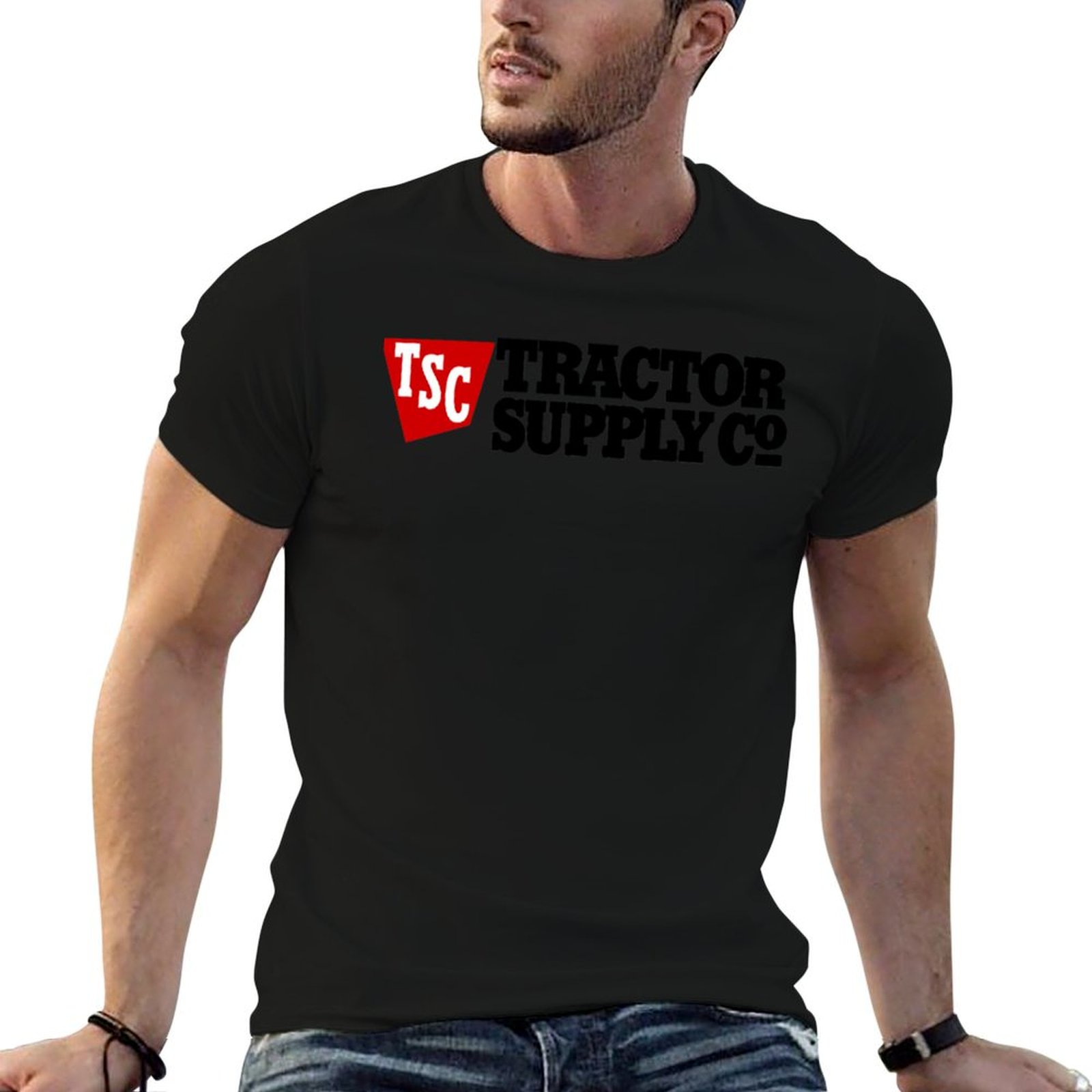 Anime Merchandise Shirt - Traktör Tedarik TSC Logosu Ürünleri T-Shirt