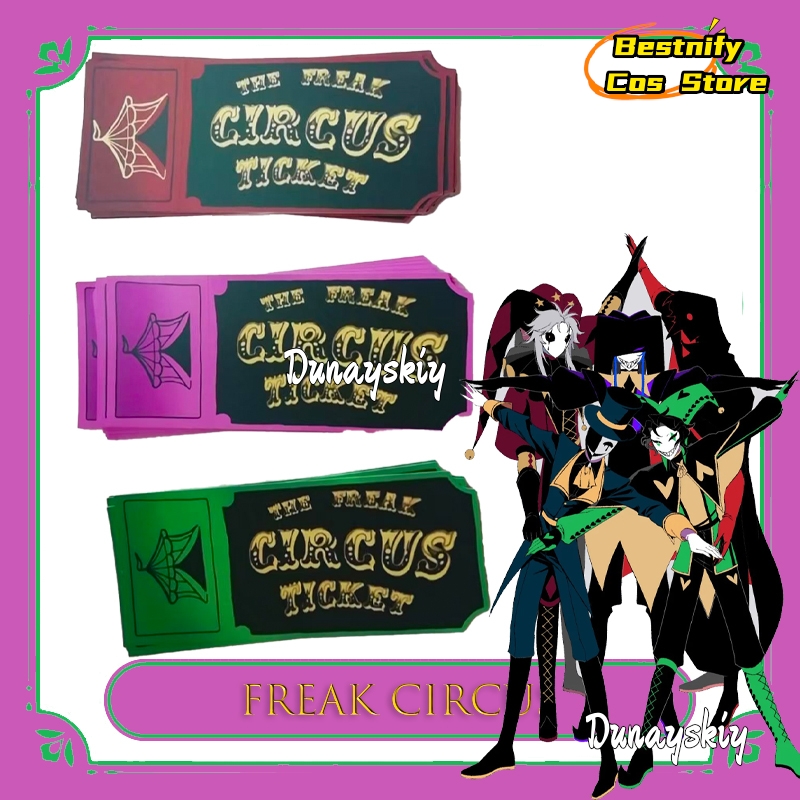 BFreak Sirk Bilet Kartı Kırmız - Anime Merchandise Europe incelemesi ve fiyatı