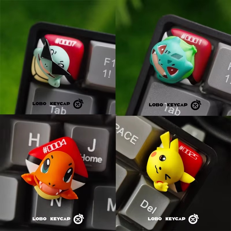 Lobo klavye tuş takımı çizgi f - Keycap Artisan Anime incelemesi ve fiyatı