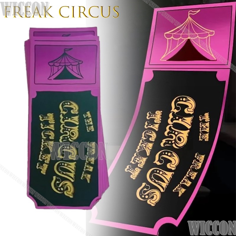 Freak Circus Bilet Kartı Kırmı - Anime Merchandise Europe incelemesi ve fiyatı