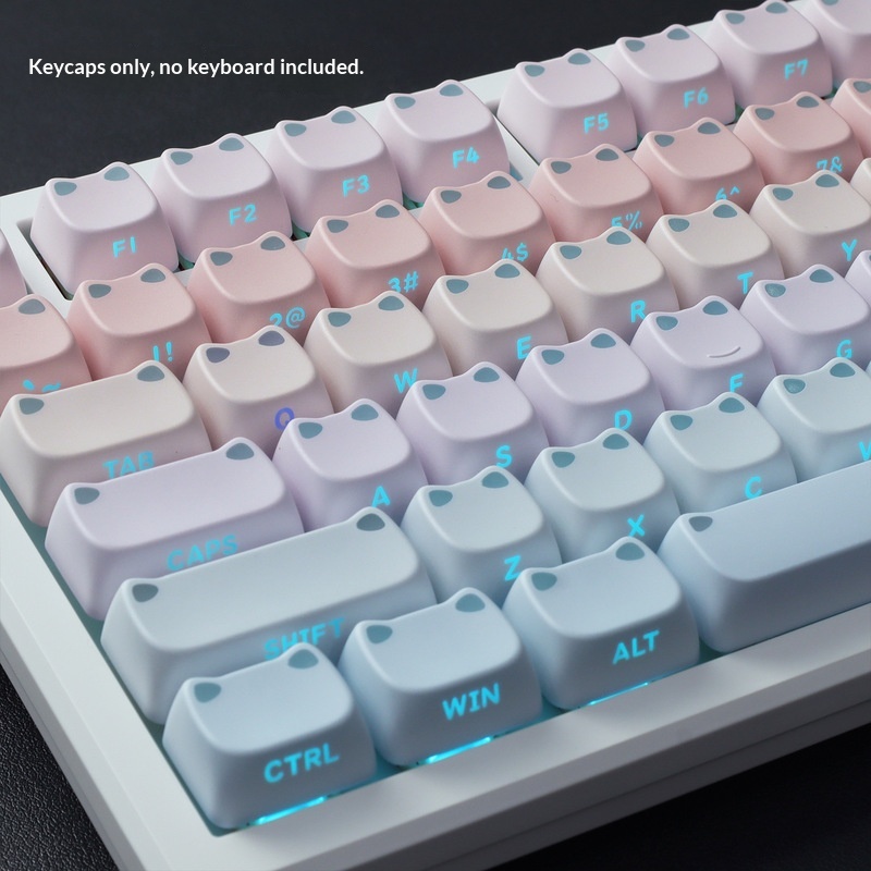 113 Tuşlu MAO Sevimli Kedi Kul - Keycap Artisan Anime incelemesi ve fiyatı