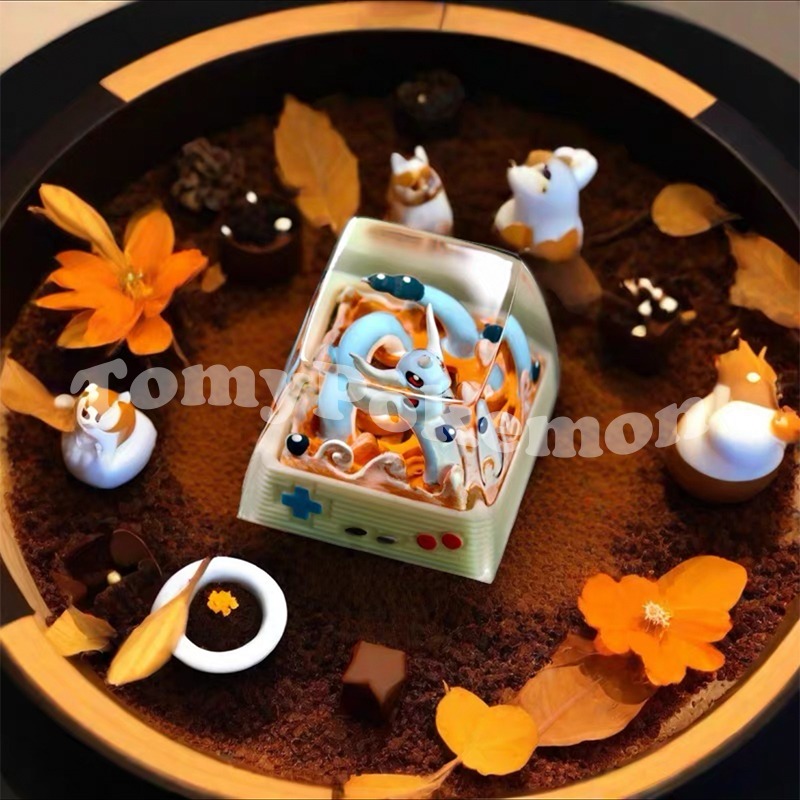 Pokemon Keycaps Mewtwo Umbreon - Keycap Artisan Anime incelemesi ve fiyatı
