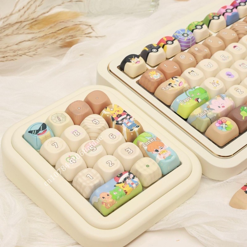 Anime Pokemon Keycaps MOA Yüks - Keycap Artisan Anime incelemesi ve fiyatı